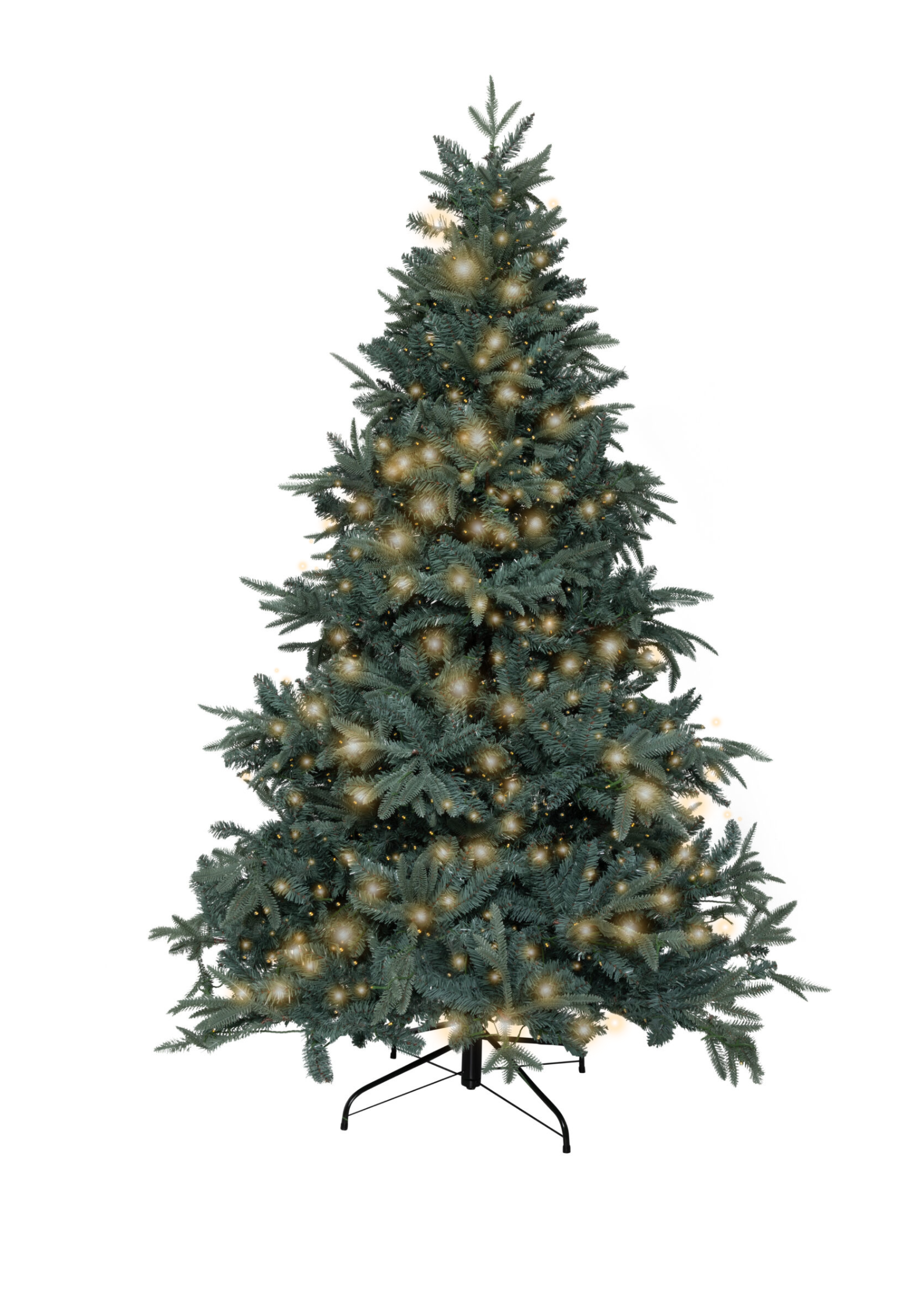 Tisdale blauwspar kerstboom verlichting KJ Kunstkerstbomen